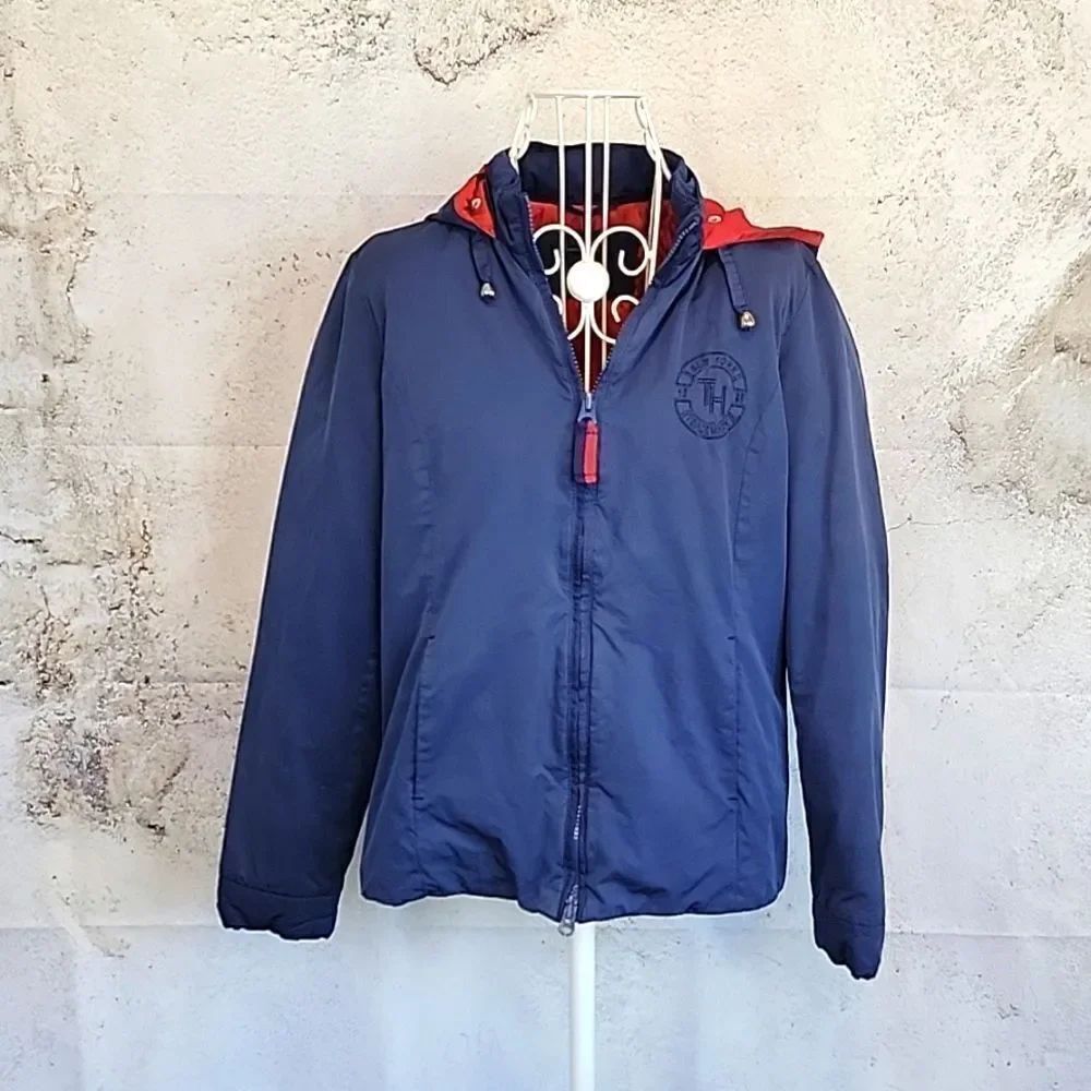 Tommy Hilfiger vintage lightweight hooded jacket Women's Size XS